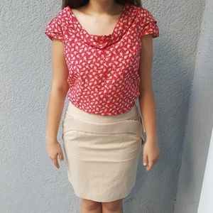 New w/tags Anthropologie top and Leifsdottir skirt